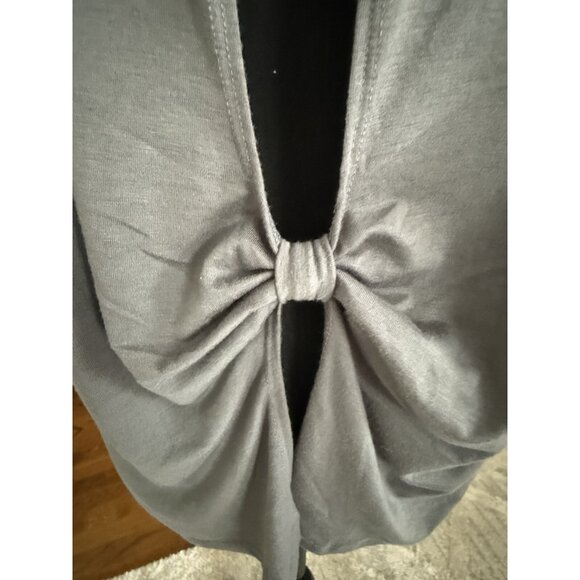 American eagle Heather Gray Open Back Athletic Tank Top Womens Size M - Picture 8 of 9